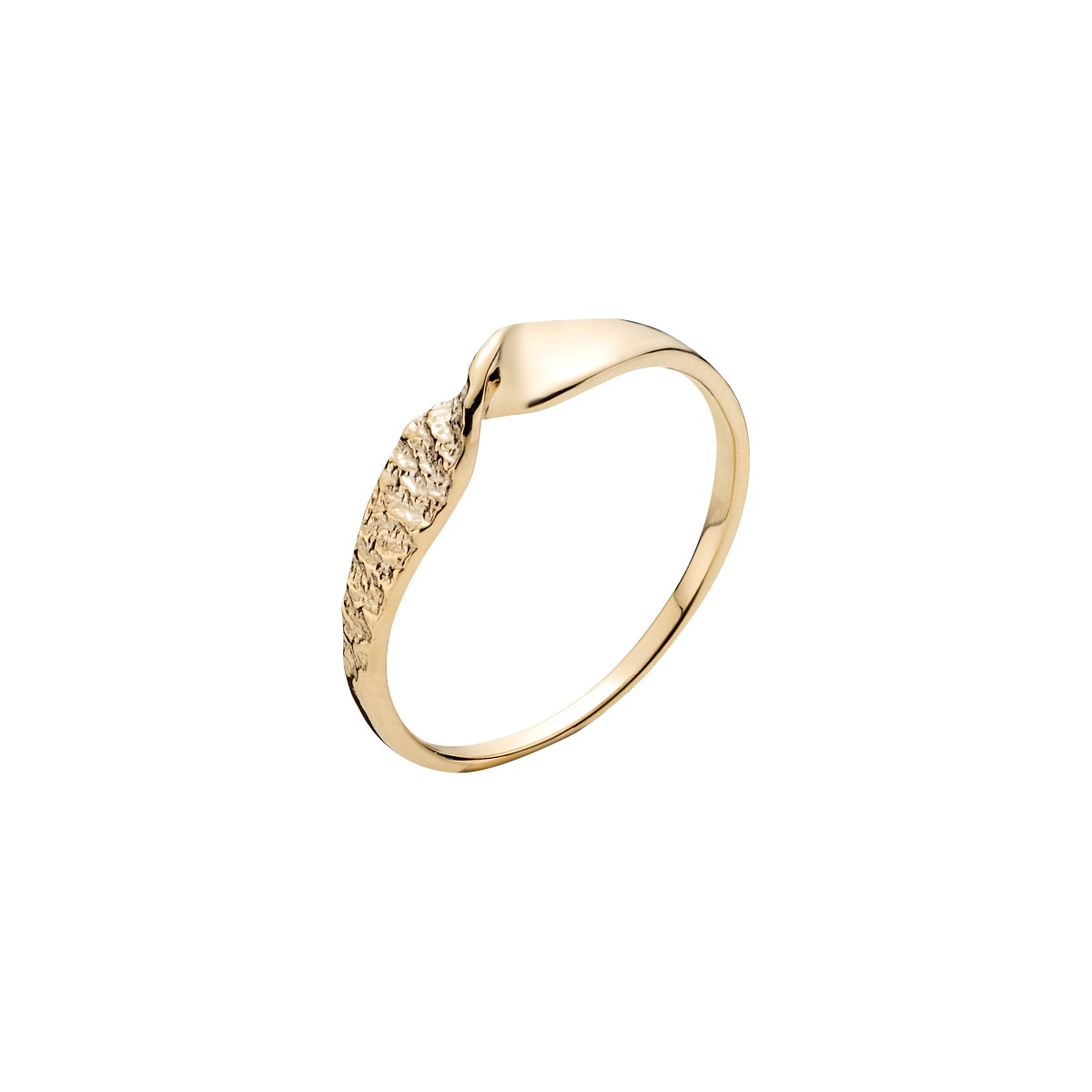 Copenhagen 8 Karat Guld Ring fra Lund - Eksklusiv Tilbud