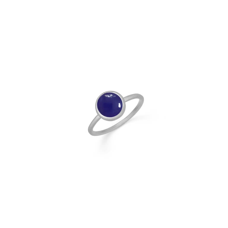 Celia Ring i Sterling Sølv med Kalcedon - Unik Design
