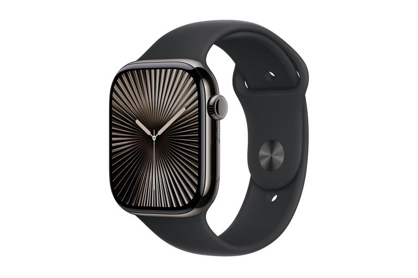 Apple Watch Series 10 - Smart Ur i Skifer Titanium, Sort