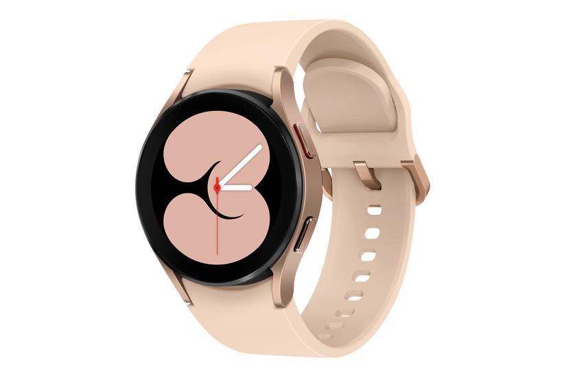 Samsung Galaxy Watch4 - Pink Guld Smart Ur med Sportsbånd