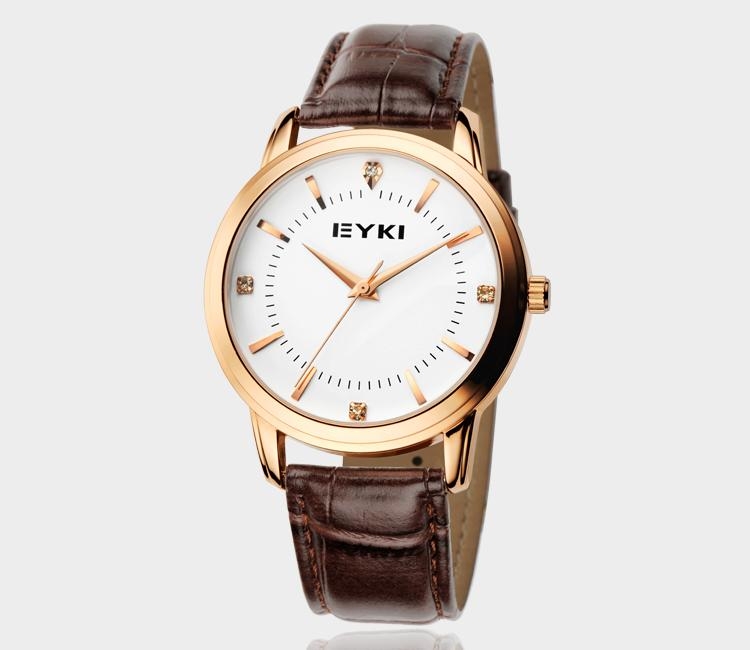 Elegant EYKI Ur i Platin Rosegold - Outlet Tilbud