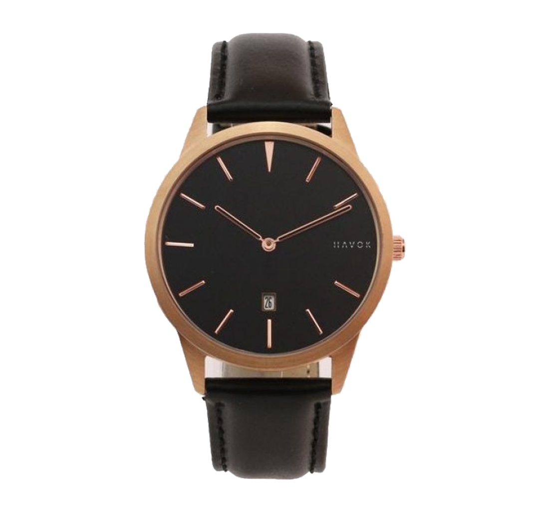 Elegant Rosegold Ur fra Elliot Havok - Unik Design!