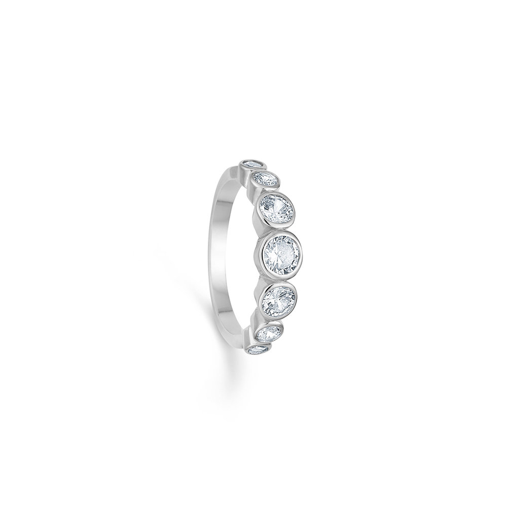 Sterling Sølv Ring Rs248008 fra Randers Sølv - Udsalg!