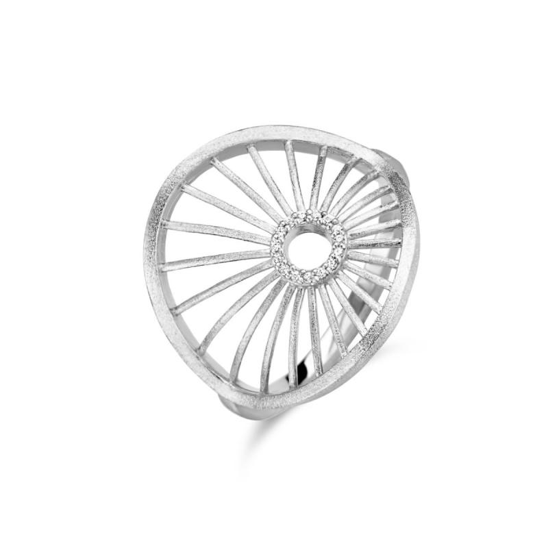 Aura Ring i Sterling Sølv fra Spirit Icons - Fantastisk Tilbud!