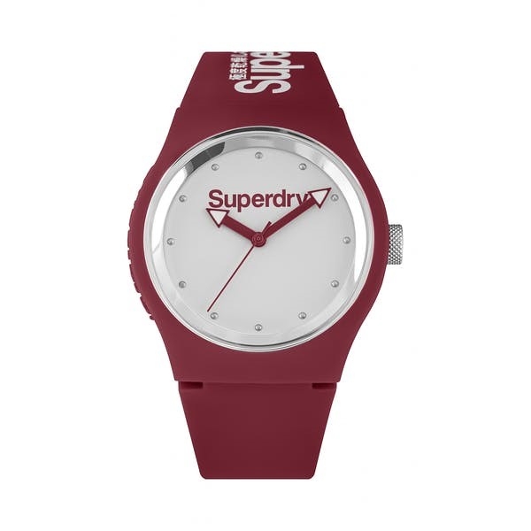 Superdry Urban Style I - Lækkert ur med rød rem