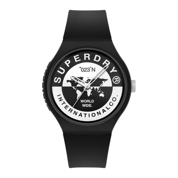 Superdry Urban International Ur med Silikonerem - Udsalg